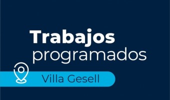 VILLA GESELL: TRABAJOS PROGRAMADOS EN LA ESTACIN CLOACAL